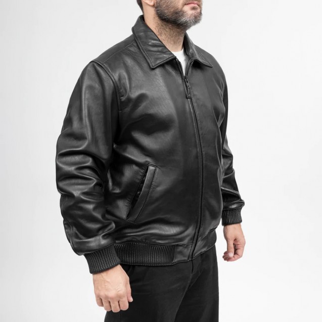 Alister Mens Fashion Leather Jacket
