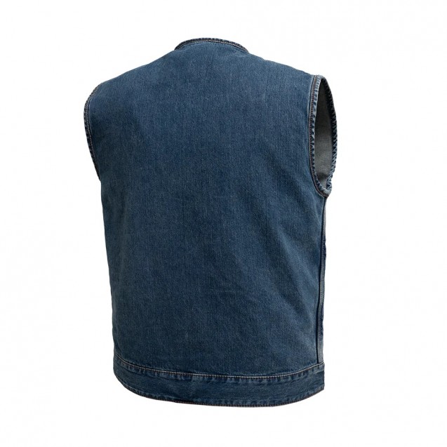 No Limit - Men's Motorcycle Denim Vest 