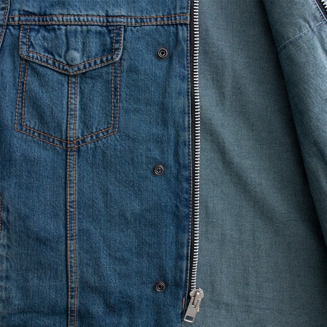 No Limit - Men's Motorcycle Denim Vest 