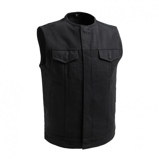 No Limit - Men's Motorcycle Denim Vest 