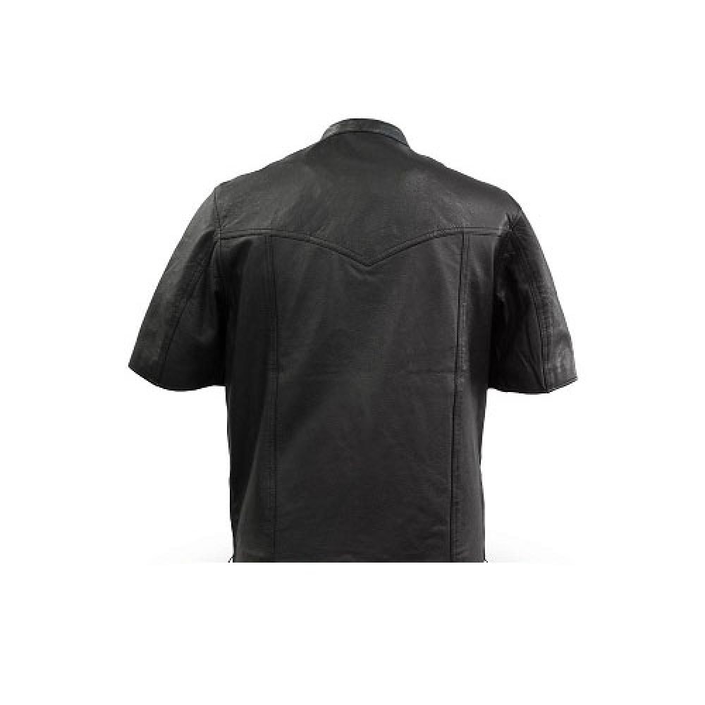 Short Sleeve Leather Shirt, Renegade