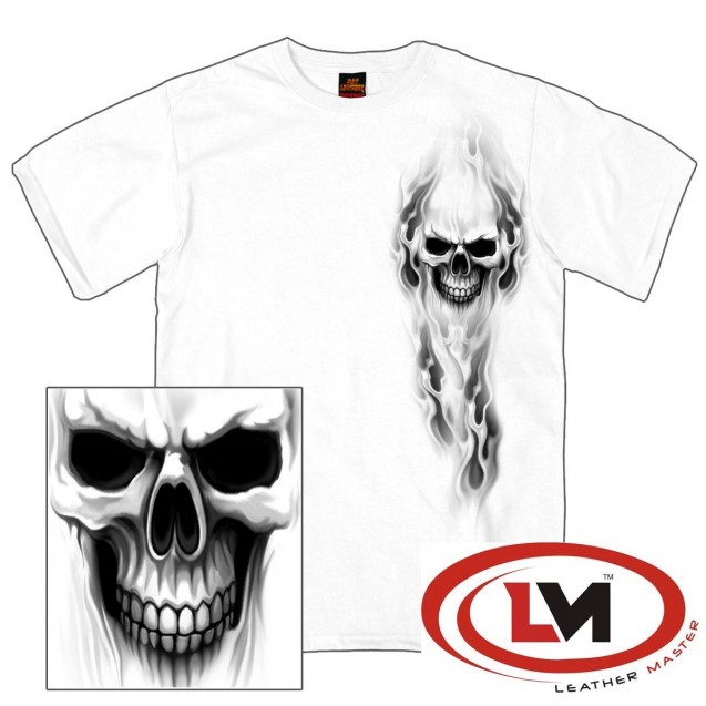 Ghost Skull Double Sided T-Shirt 