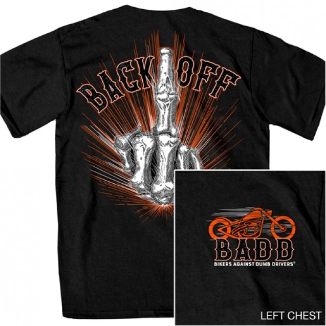 Back Off Bone Finger T-Shirt