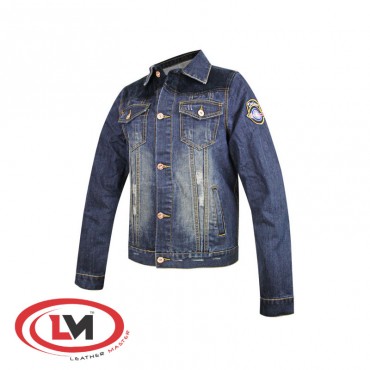 Men's Vintage Blue Denim Casual Jacket