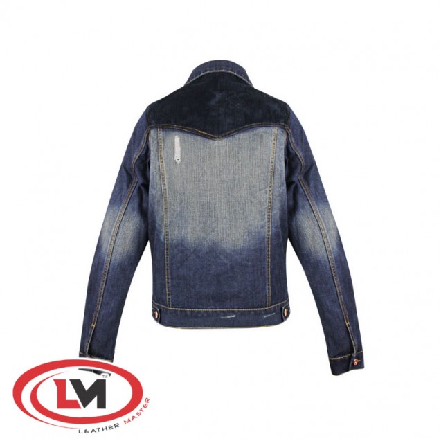 Men's Vintage Blue Denim Casual Jacket