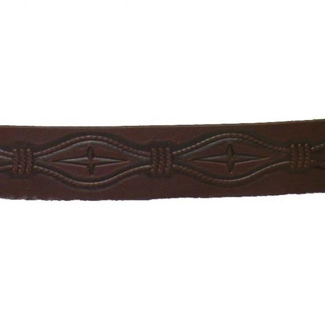 High Quality Leather Belt Brown