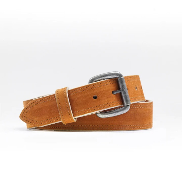 BUFFALO VEG TAN LEATHER BELT 