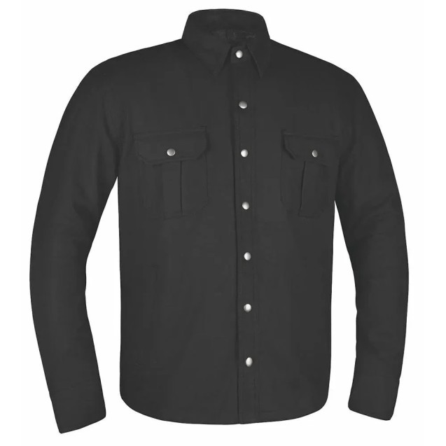 Lumberjack-Men's Black Armored Flannel