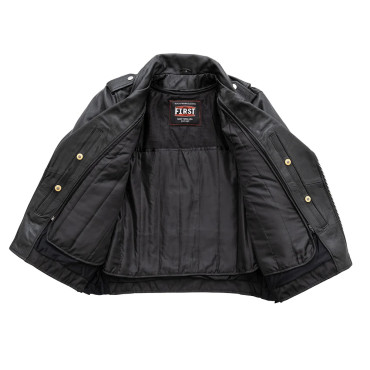Popstar - Women's Motorcycle Leather Jacket 