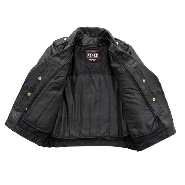 Popstar - Women's Motorcycle Leather Jacket 