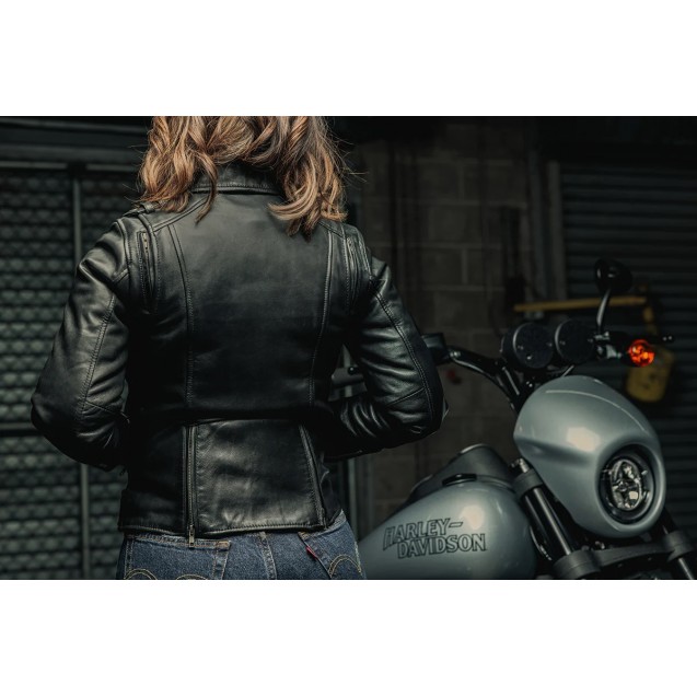 Bloom Motorcycle Leather Jacket