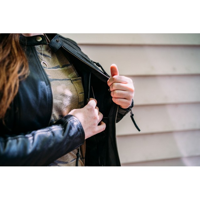 Fashionista - Women's Motorcycle Leather Jacket