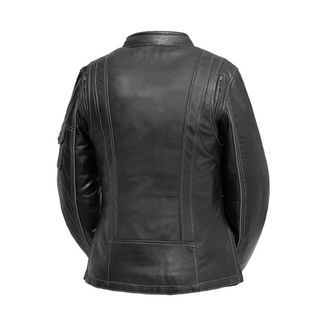 Outlander- Women's Motorcycle Leather Jacket 