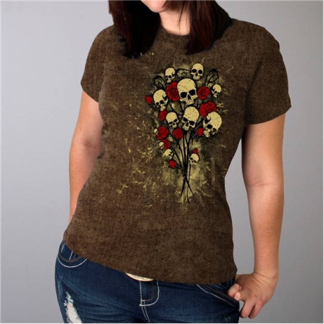 Bouquet Full Cut Ladies Tee