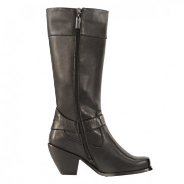 Women's High Harness Leather Boots