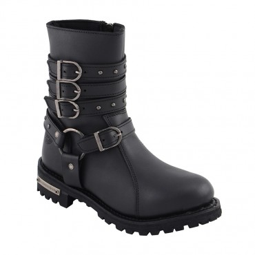 Women's Triple Leather Harness Boot