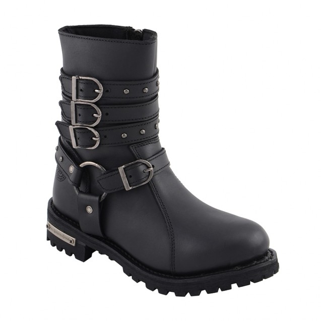 Women's Triple Leather Harness Boot