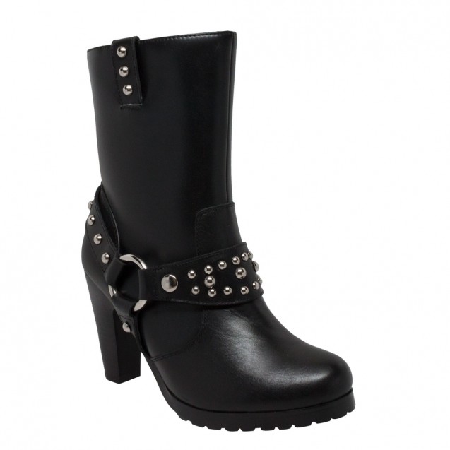 Women's Heeled Boot W / Studs 