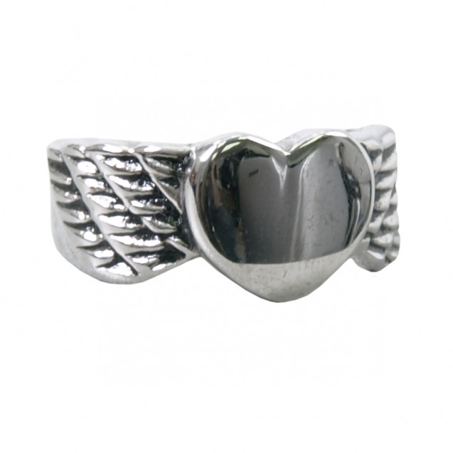 Winged Heart Ring