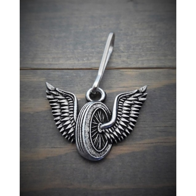 Wing Wheel Zipper Pull