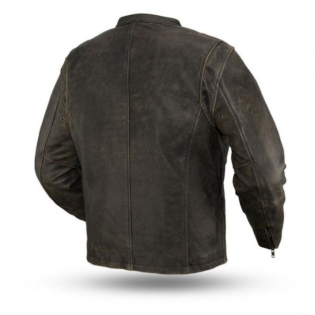 Drifter - Men's Motorcycle Leather Jacket 
