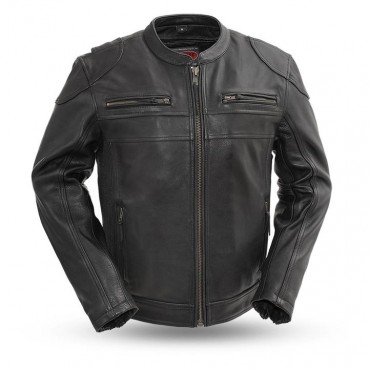Nemesis - Men's Motorcycle Leather Jacket