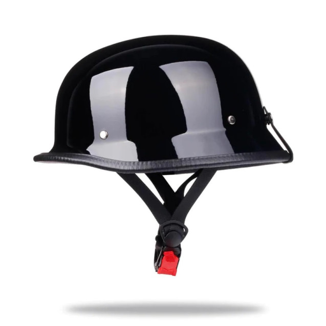 German style Motorcycle Helmet Gloss 