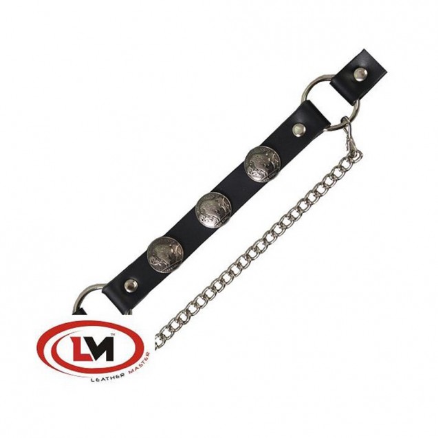 Buffalo Nickel Boot Chain