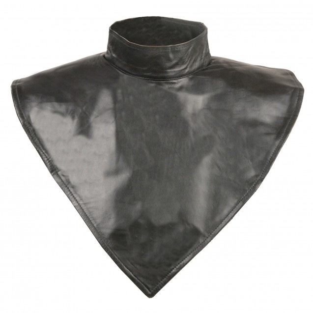 Extra Wide Lether Neck  Warmer