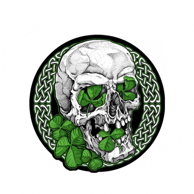Irish Skull Patch