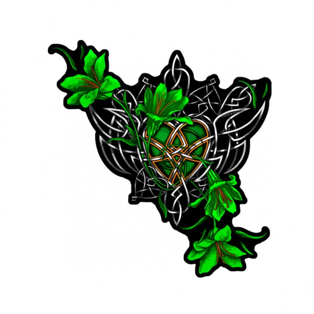Celtic Flowers Patch