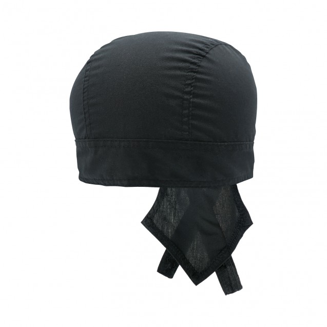 Soled Black Skull Cap