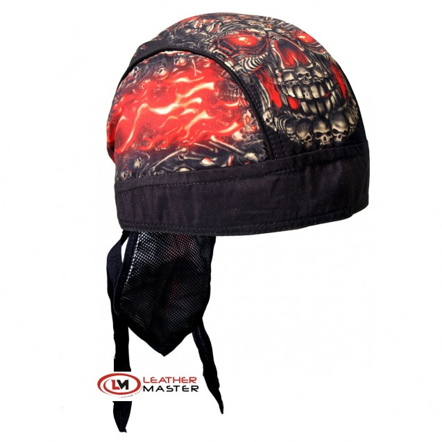 Skull Made of Skulls Head Wrap