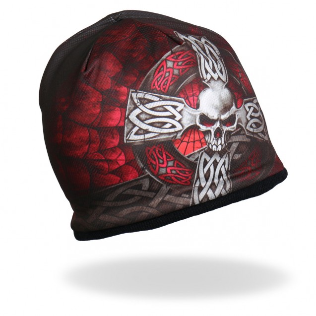 Sublimated Celtic Cross Beanie