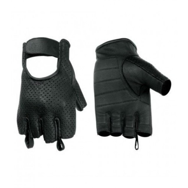 Perforated Fingerless Glove