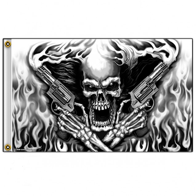 Assassin Skull Flag 
