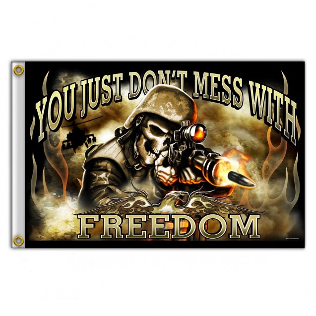 Skull Soldier Flag 