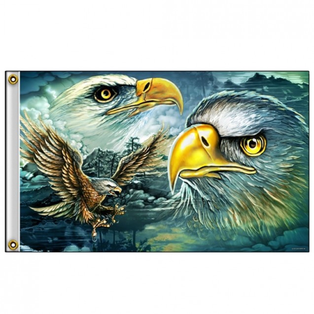 Eagle Majestic Flag