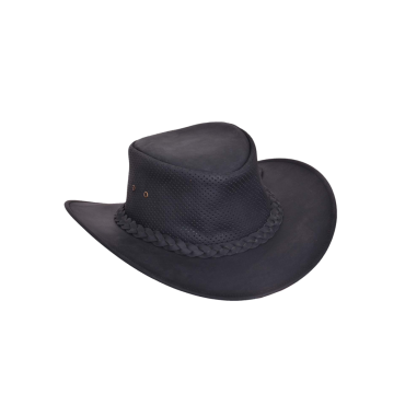 Men’s Premium Leather Cowboy Hat 