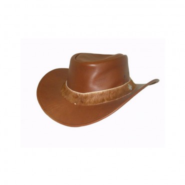 Leather Western Hat