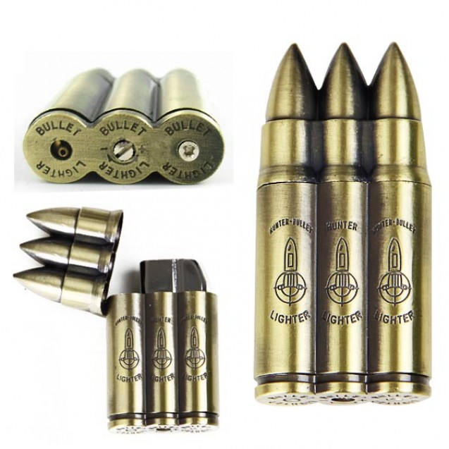 3 Bullets Torch Lighter