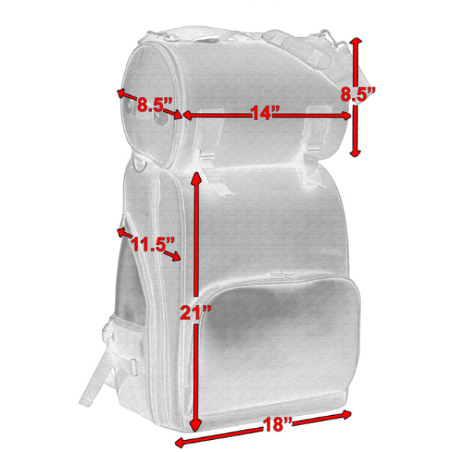 2 Piece SISSY BAR BAGS