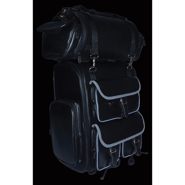 Extra-Large Two-Piece PVC Touring Pack w/ Reflective Piping