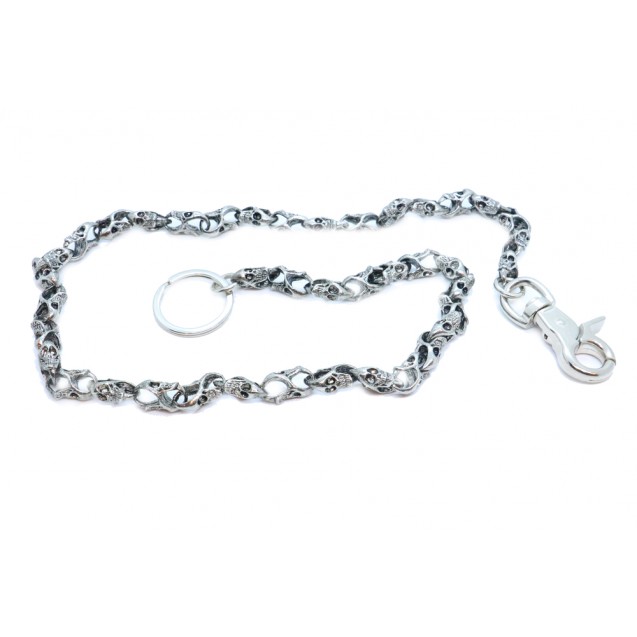 Small Skulls Wallet Chain