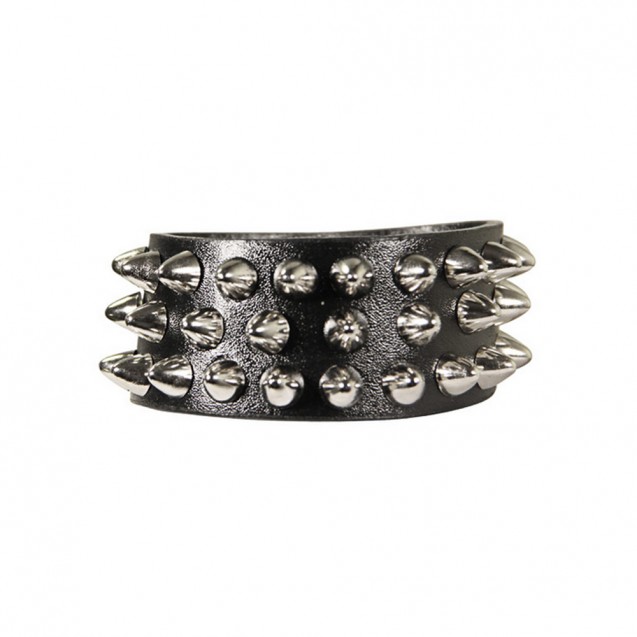 Bracelet 47 Spikes Wavy