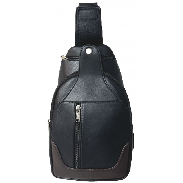 Cowhide Leather Cross Body Sling Bag 