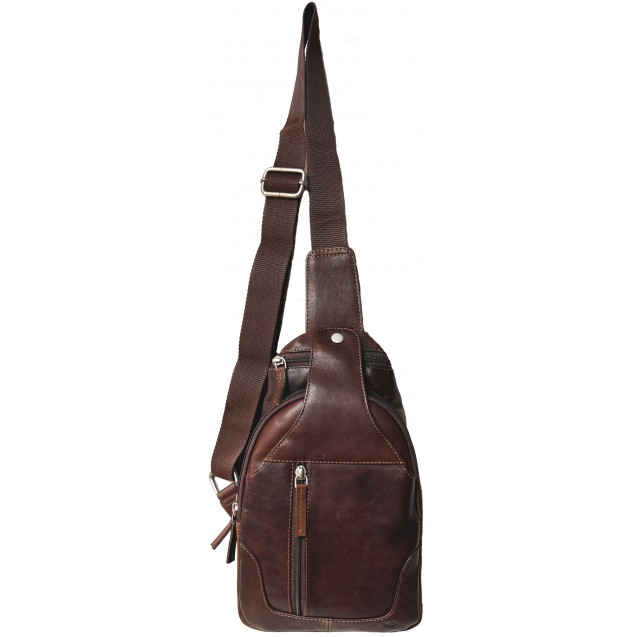 Cowhide Leather Cross Body Sling Bag 