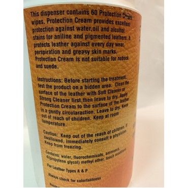Leather Protection Cream Wipe 60